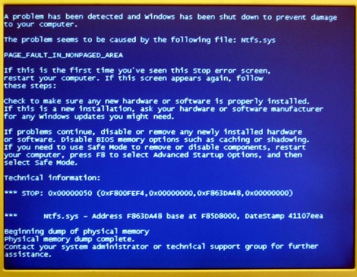 Faulty Driver Kernel Stack Windows 7